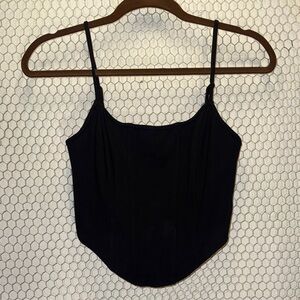 BP Black Corset crop top